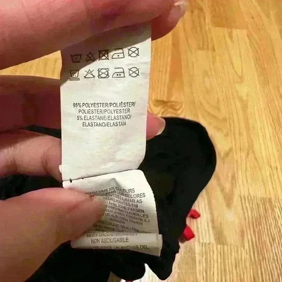 Atmosphere Long Sleeve Black Workout Top Size 10 - Picture 5 of 16